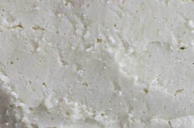 portre görünümünde, beyaz poliüretan köpük kesim