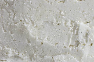 portre görünümünde, beyaz poliüretan köpük kesim