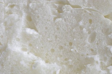 portre görünümünde, beyaz poliüretan köpük kesim