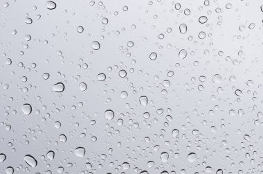 su damlaları closeup görünümünü camına