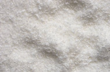 Hindistan cevizi cips yığın closeup görünümü