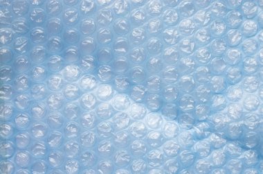 mavi arka plan üzerinde kabarcık kaydırma 