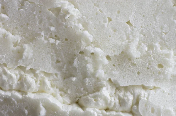 portre görünümünde, beyaz poliüretan köpük kesim