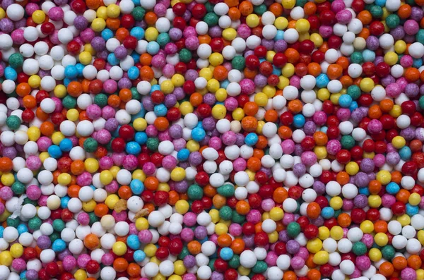 Top View Colorful Candies Heap — Stock Photo, Image