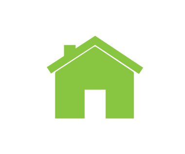 Uygulamalar ve web siteleri için Web ev düz simgesi 