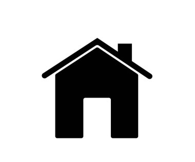 Uygulamalar ve web siteleri için Web ev düz simgesi 