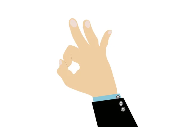 Знак Руки Icon Vector — стоковый вектор