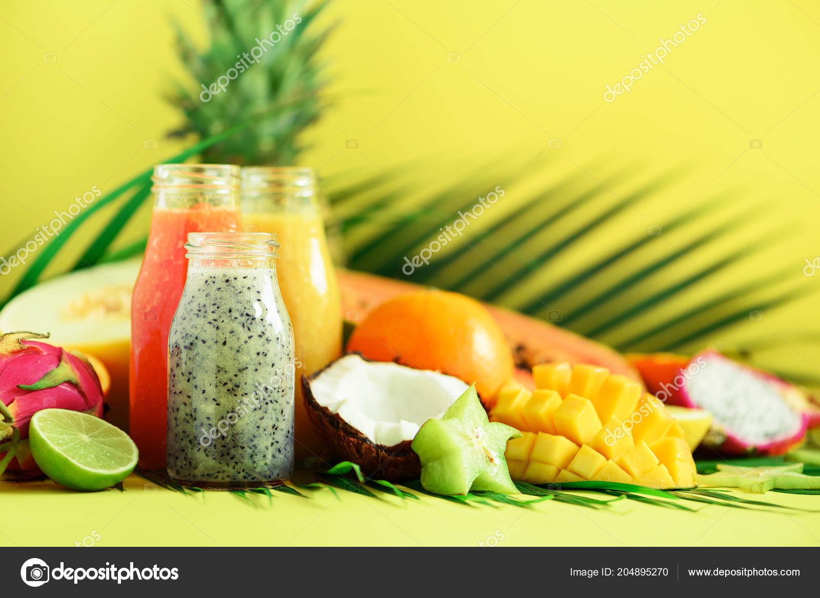 Detox papaya y pina