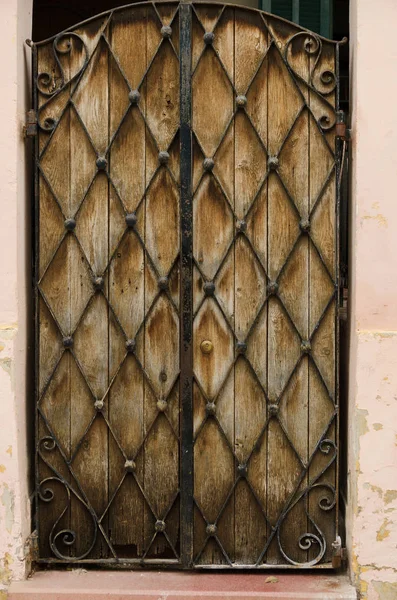 Old Wooden Door Rajasthan India — Stock Photo, Image