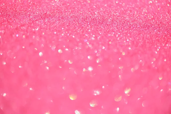 Festlich Rosa Hintergrund Mit Kopierraum Abstrakte Funkelnde Lichter Glänzender Feiertagshintergrund — Stockfoto