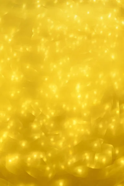 Gouden Glanzende Achtergrond Kopieer Ruimte Voor Kerstgroeten Banner Met Onscherpe — Stockfoto