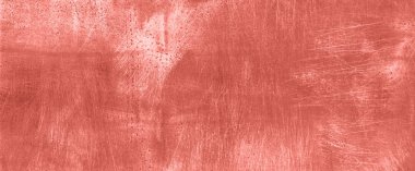 Moda mercan rengi beton arka plan. Grunge dokusu, duvar kağıdı. Uzayı kopyala Pankart. Somut yapı, taş zemin