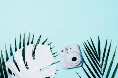 Vilnius, Litvanya - 16 Eylül 2019: Fujifilm Mini Instant Film Kamerası.