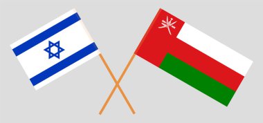 Umman ve İsrail 'in çapraz bayrakları