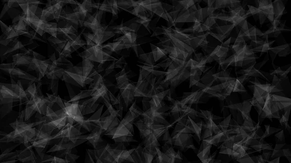 Dark Triangles Web Abstract Background — Stock Photo, Image