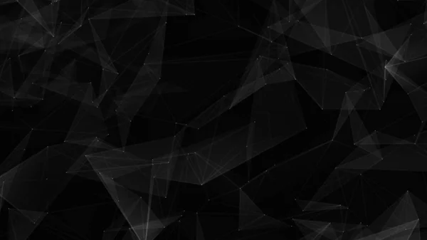 Sötét Háromszögek Web Absztrakt Háttér — Stock Fotó