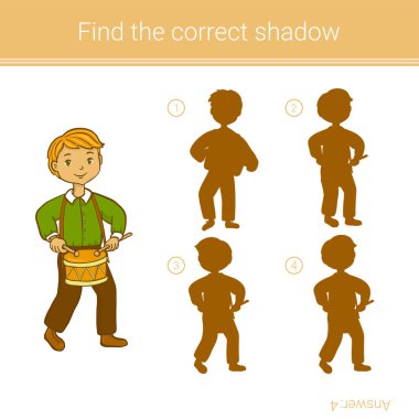 Doğru gölgeyi bul.