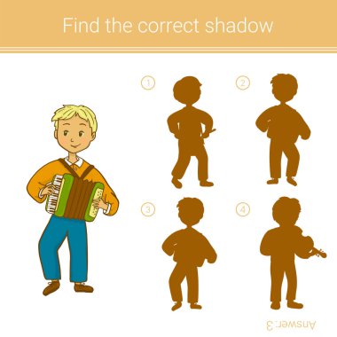 Doğru gölgeyi bul.