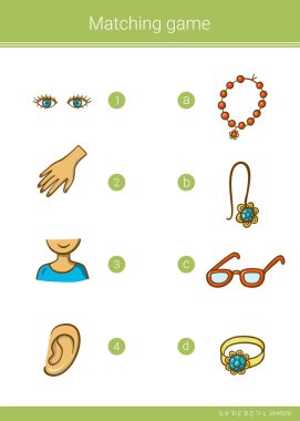 Vektör eşleştirme oyunu.