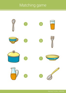 Vektör eşleştirme oyunu.