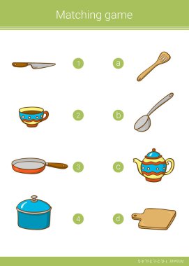 Vektör eşleştirme oyunu.