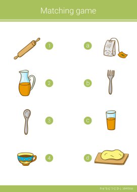 Vektör eşleştirme oyunu.