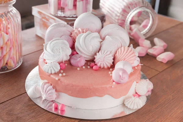 büyük pembe pasta, pasta düğün