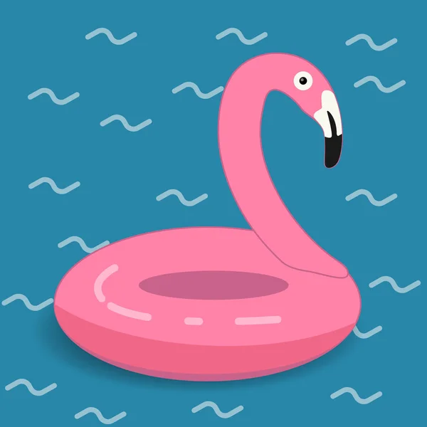 Flamingo Powerboats simgesi Beyaz şeffaf arka plan üzerinde vektör illüstrasyon izole, yüzme yasaktır