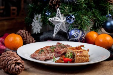 Biftek mantar, yılbaşı menüsü