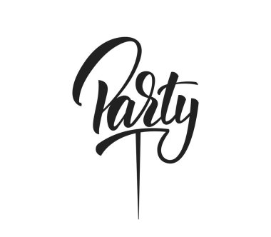 Parti yöneticisi. Lazer kesim için parti şablonu