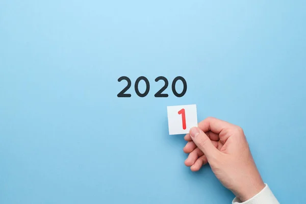 Concept Changements Année 2020 2021 — Photo