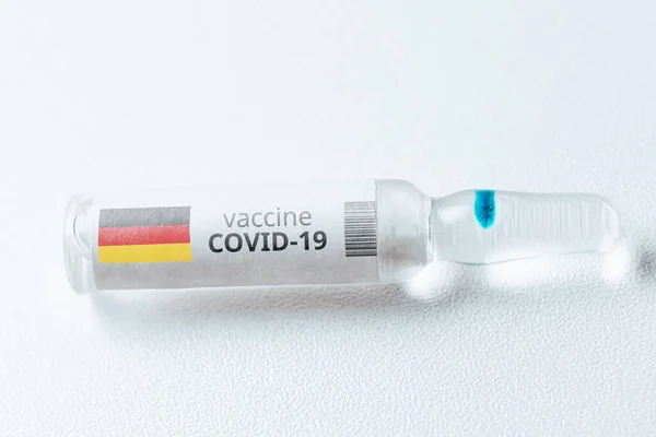 República Federal Alemania Desarrolla Una Vacuna Contra Coronavirus Covid Una — Foto de Stock