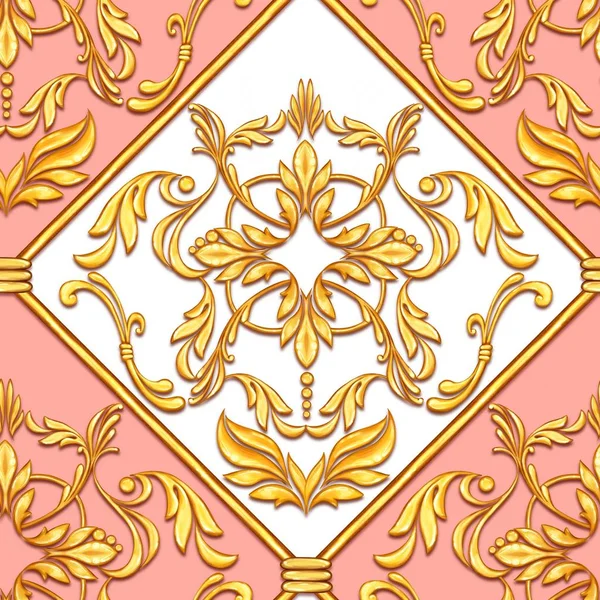 Seamless baroque pattern