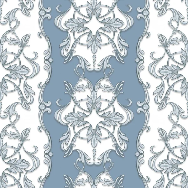 Seamless baroque pattern