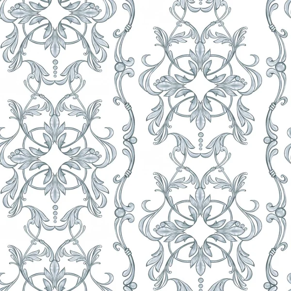 Seamless baroque pattern