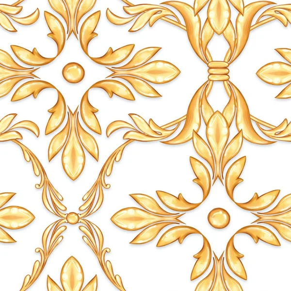Seamless baroque pattern 1