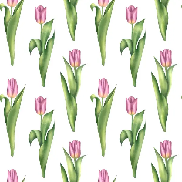 Pembe Lale ile Seamless Modeli