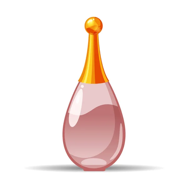 Botellas de perfume icono de ilustración vectorial. Eau de parfum. Eau de toilette. colonia, agua de baño, cuidado del cuerpo, belleza, vector, aislado, estilo de dibujos animados — Archivo Imágenes Vectoriales