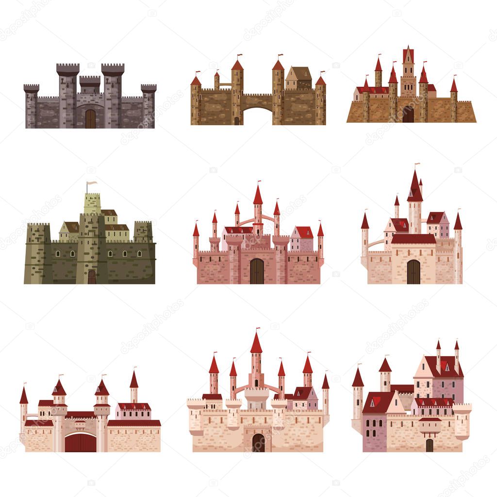 Srt Castles, fortresses architecture middle ages Europe