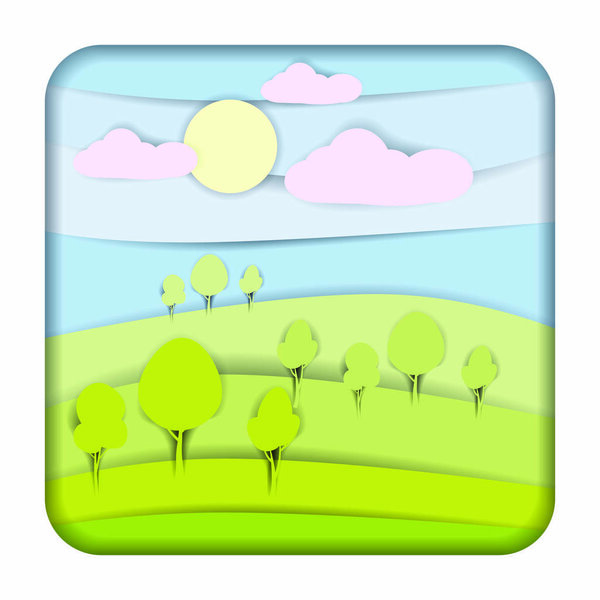 Весенние цветы деревьев и естественная пастельная цветовая схема
