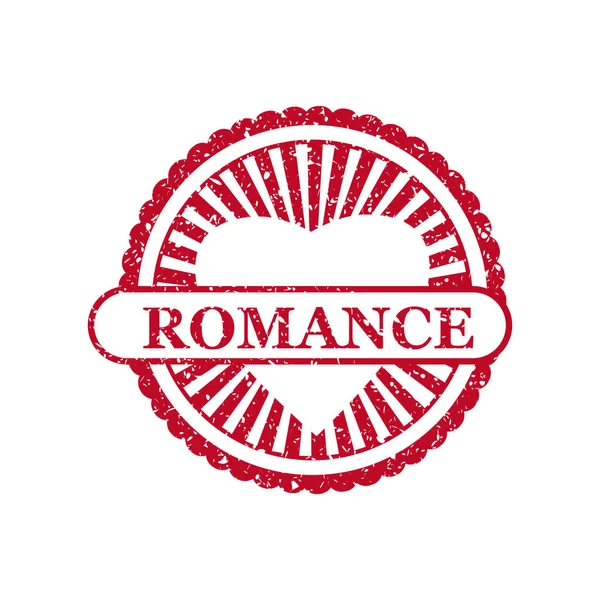 Set Valentine s Day et mariage Romantique Romance timbre-poste grunge carte postale, design d'invitation. Timbre en forme de coeur et timbre pour illustration de carte postale. vecteur, gabarit, isolé — Image vectorielle