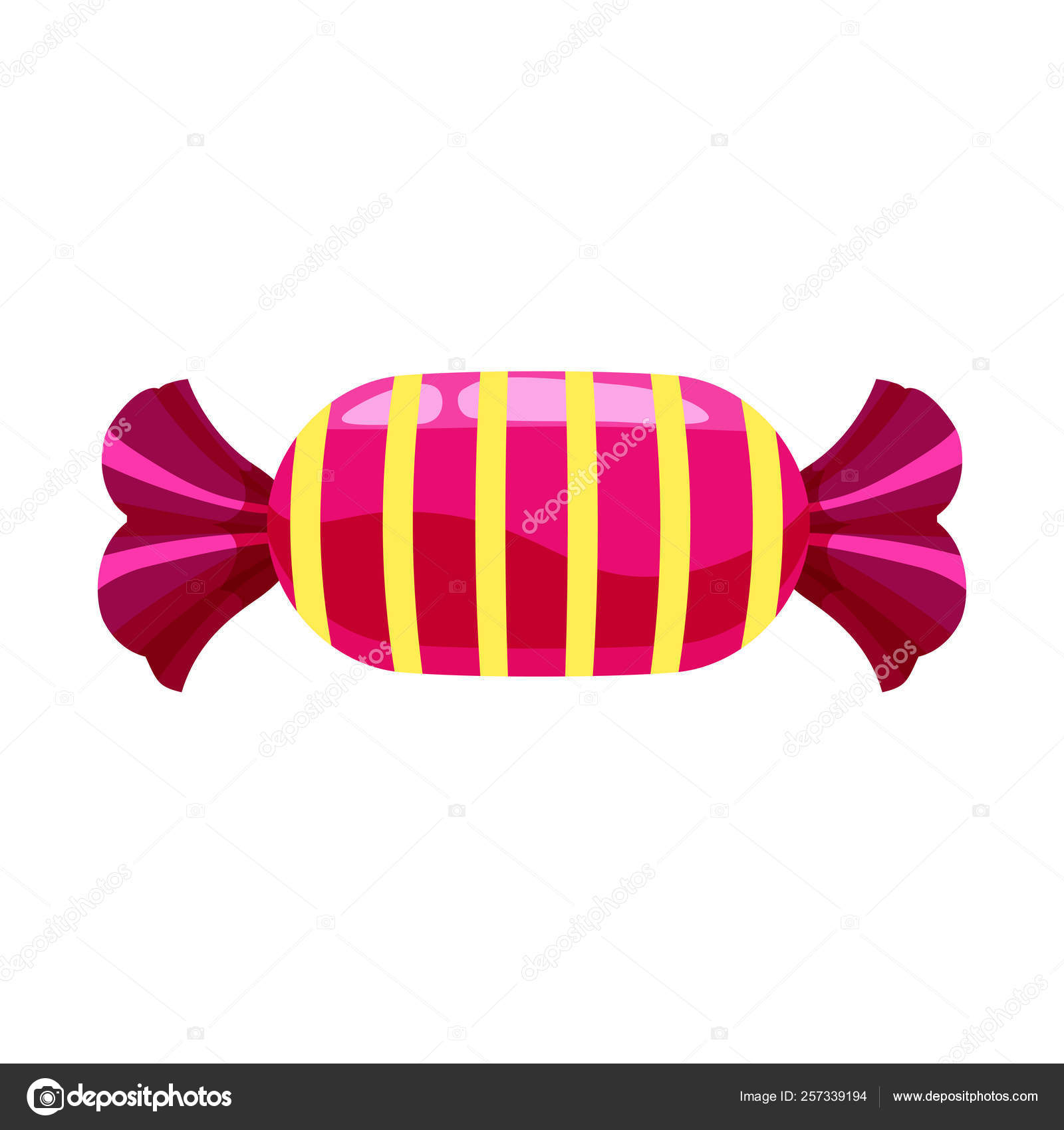 Candy Colorful Сладкий. Конфеты Bonbon В Яркой Упаковке Цвета.