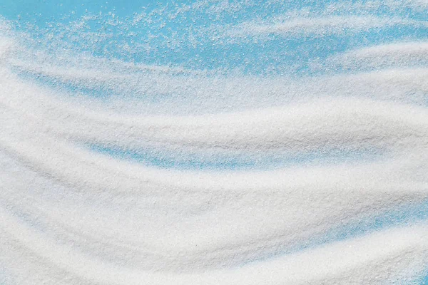 White Sand Blue Background — Stock Photo, Image