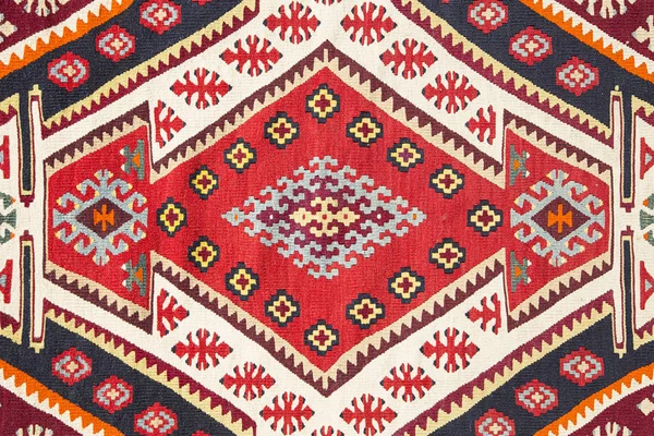 Serbian native carpet as background