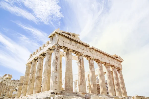 Parthenon Auf Der Akropolis Athen Griechenland — Stockfoto