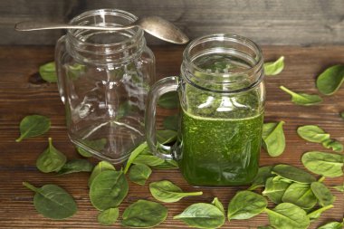 Bebek ıspanak smoothy