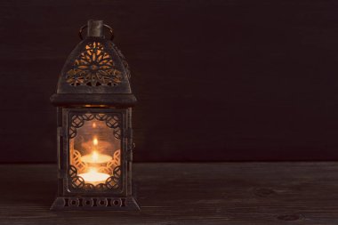 Vintage bakır lamba