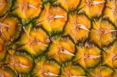 Ananas dokusu kapat.