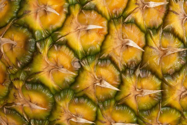 Tekstura Ananasa Zbliżenie Tekstury — Zdjęcie stockowe