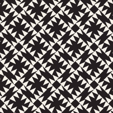 Vektör kusursuz desen. Modern stil soyut doku. Çizgili elementten geometrik fayanslar tekrarlanıyor